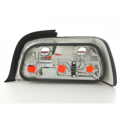 Pilotos Traseros Bmw Serie 3 Coupe E36 91-98 Red White