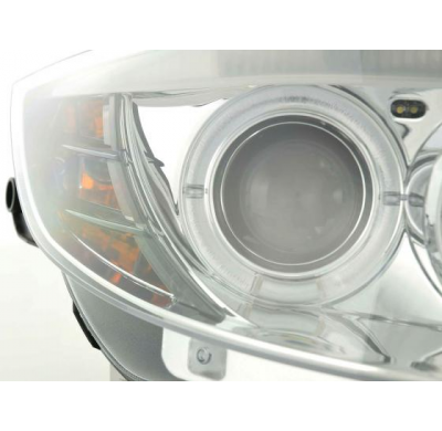 Faros Angel Eyes Bmw Z4 E85/E86 03-08 Cromado