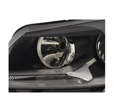 Faro Recambio De Serie Izq. Vw Touran (Gp2) Bj. 10-14 Negro