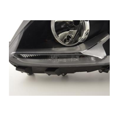 Faro Recambio De Serie Izq. Vw Touran (Gp2) Bj. 10-14 Negro