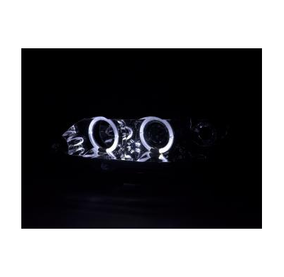 Faros Delanteros Set Angel Eyes Opel Astra Modelo G  98-03 Cromado Fk Automotive