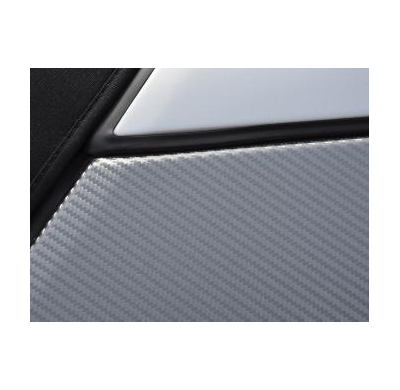 Lamina Carbono 3d Selbstklebend, Dunkel Grau, 1 Rolle = 1,52m X 15m