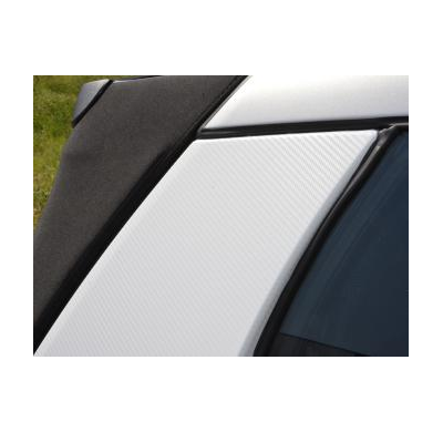 Lamina Carbono 3d Selbstklebend, Blanco, 1 Rolle = 0,50m X 2m