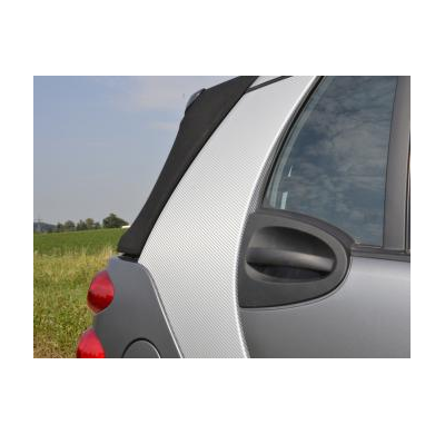 Lamina Carbono 3d Selbstklebend, Plata, 1 Rolle = 1,52m X 15m