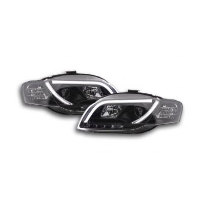 Faros Luz Diurna Audi A4 Typ 8e Bj. 04-08 Negro Fk Automotive