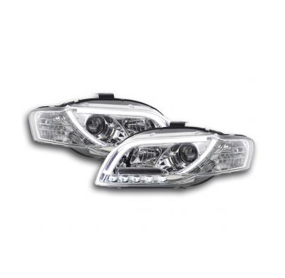 Faros Luz Diurna Con R87 Audi A4 B7 8e Bj. 04-08 Cromado Fk Automotive