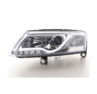 Faros Luz Diurna Set Audi A6 Typ 4F Bj. 04-08 cromado Fk automotive