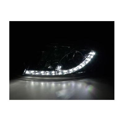 Faros Delanteros Luz Diurna Set Luz Diurna Audi Tt Modelo 8n  98-06 Cromado Fk Automotive