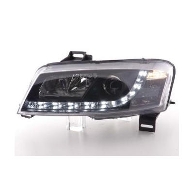 Faros Delanteros Luz Diurna Set Luz Diurna Fiat Stilo  01-06 Negro Fk Automotive