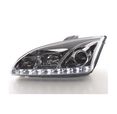 Faros Delanteros Luz Diurna Set Luz Diurna Ford Focus 2 C307 Cromado Fk Automotive