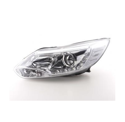 Faros Luz Diurna Set Ford Focus 3 Bj. 2010- Cromado Fk Automotive