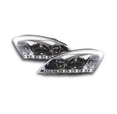Faros Delanteros Luz Diurna Set Kia Cee'd 5-Ptas. Modelo Ed  06-09 Cromado Fk Automotive