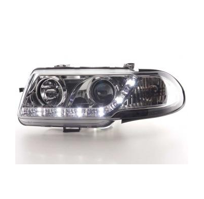 Faros Delanteros Luz Diurna Set Opel Astra F  91-94 Cromado Fk Automotive