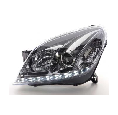 Faros Luz Diurna Set Con R87 Opel Astra H Bj. 2004-2009 Cromado Fk Automotive