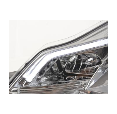 Faros Luz Diurna Con R87 Opel Corsa D Bj. Ab 2011 Cromado Fk Automotive