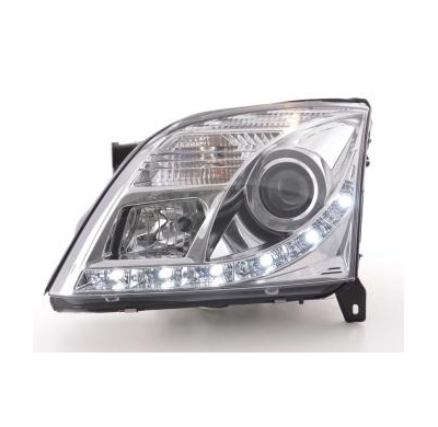 Faros Luz Diurna Set Con R87 Opel Vectra C Bj. 2002-2005 Cromado Fk Automotive
