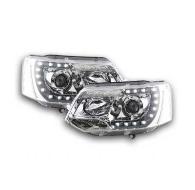 Faros Luz Diurna Con R87 Vw Bus T5 Bj. Ab 2009 Cromado Fk Automotive