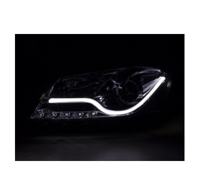 Faros Luz Diurna VW Passat B7 3C Bj. 10- cromado Fk automotive