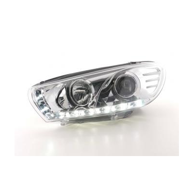 Faros Delanteros Luz Diurna Set Luz Diurna for Vw Scirocco 3 Modelo 13  08- Cromado Fk Automotive