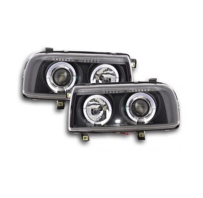 Faros Vw Vento Bj. 92-98 Negro Fk Automotive