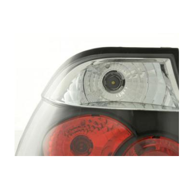 Kit De Pilotos Traseros Para Bmw Serie 3 Sedan Modelo E46  01-05 Negro Fk Automotive