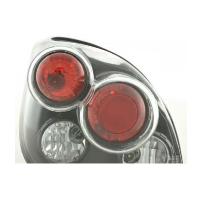 Kit De Pilotos Traseros Para Ford Fiesta Modelo Jas Jbs  96-02 Negro Fk Automotive