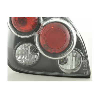 Kit De Pilotos Traseros Para Ford Fiesta Modelo Jas Jbs  96-02 Negro Fk Automotive