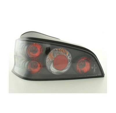 Kit De Pilotos Traseros Para Peugeot 106 Modelo 1c 1a  96-03 Negro Fk Automotive