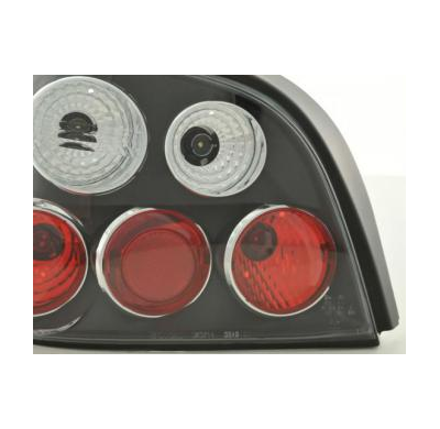 Kit De Pilotos Traseros Para Renault Megane 5-Ptas. Modelo Dabalakaea  99-02 Negro Fk Automotive