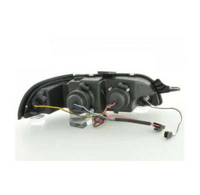 Faros Delanteros Set Angel Eyes Fiat Punto 1 Modelo 176  93-98 Cromado Fk Automotive