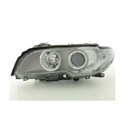Faro De Recambio Lado Izquierdo Para Bmw Serie 3 E46 Coupe 03-06, Gris Fk Automotive
