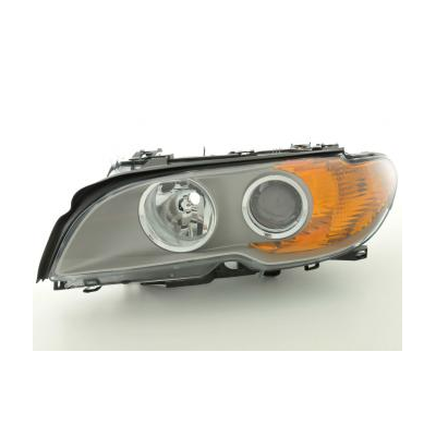 Faro De Recambio Lado Izquierdo Para Bmw Serie 3 E46 Coupe 03-06, Gris Fk Automotive