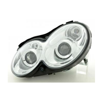 Faros Delanteros Set  Mercedes-Benz Clk 209  03-08, Cromado Fk Automotive