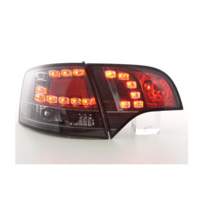 Kit De Pilotos Traseros Led Audi A4 Avant Modelo 8e  04-08 Negro Fk Automotive