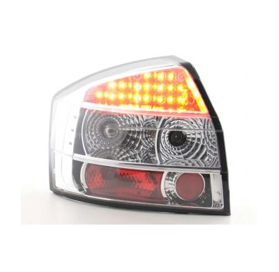 Kit De Pilotos Traseros Led Audi A4 Modelo 8e  01-03 Cromado Fk Automotive