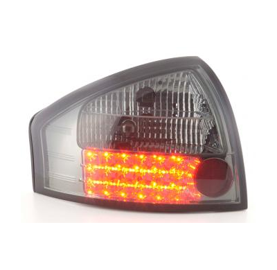 Kit De Pilotos Traseros Led Audi A6 Sedan Modelo 4b  97-03 Negro Fk Automotive