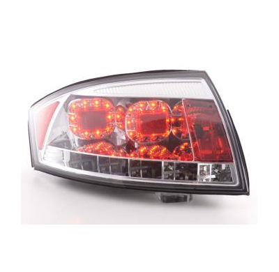 Kit De Pilotos Traseros Led Audi Tt Modelo 8n  99-06 Cromado Fk Automotive