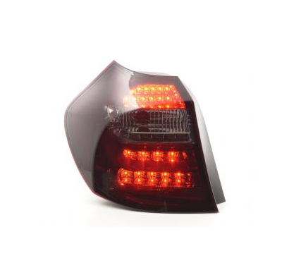 Pilotos Led BMW 1er E87/E81 3/5-trg. Bj. 04-07 Rojo/negro Fk automotive