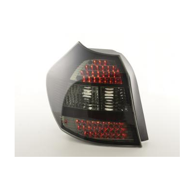 Kit De Pilotos Traseros Led Bmw 1er Modelo E87  04- Negro Fk Automotive