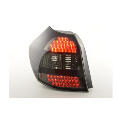 Kit De Pilotos Traseros Led Bmw 1er Modelo E87  04- Negro Fk Automotive