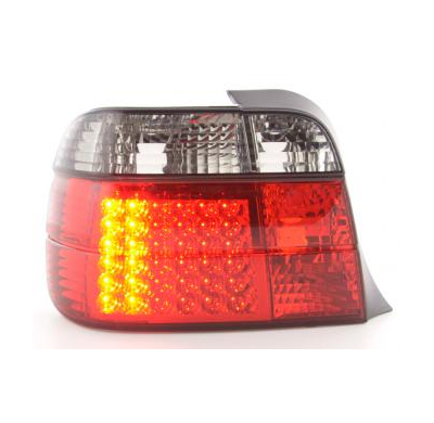Kit De Pilotos Traseros Led Bmw Serie 3 Compact Modelo E36  94-99 Negro/Rojo Fk Automotive