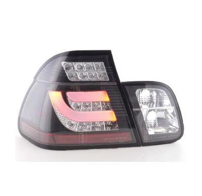 Kit De Pilotos Traseros Led Bmw Serie 3 E46 Sedan  98-01 Negro Fk Automotive