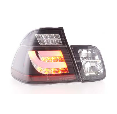 Kit De Pilotos Traseros Led Bmw Serie 3 E46 Sedan  02-05 Negro Fk Automotive