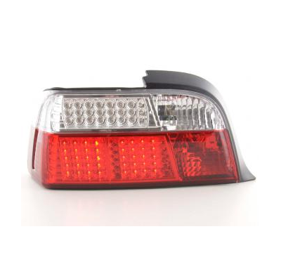 Kit De Pilotos Traseros Led Bmw Serie 3 Coupe Modelo E36  91-98 Rojo/Blanco Fk Automotive