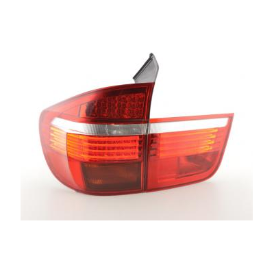 Pilotos Led Juego Bmw X5 E70 Bj. 06-10 Rojo/Transparente Fk Automotive