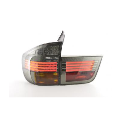 Pilotos Led Juego Bmw X5 E70 Bj. 06-10 Negro Fk Automotive