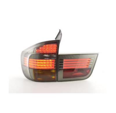 Pilotos Led Juego Bmw X5 E70 Bj. 06-10 Negro Fk Automotive
