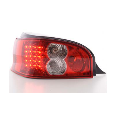 Kit De Pilotos Traseros Led Citroen Saxo Modelo S/S Hfx / S Kfw  96-02 Color Claro/Rojo Fk Automotive