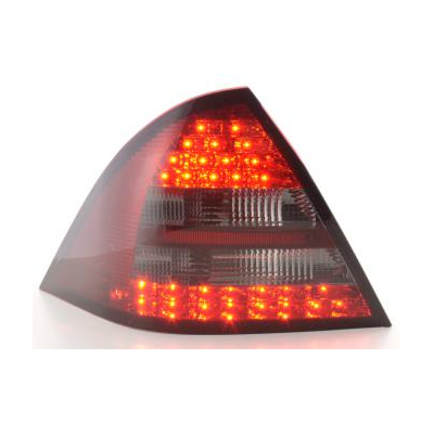 Kit De Pilotos Traseros Led Mercedes-Benz Clase C Modelo W203 Sedan  05-07, Negro Fk Automotive