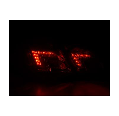 Pilotos Led Opel Astra J Bj. 10- Rojo/Transparente Fk Automotive
